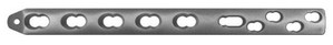 Пластина узкая прямая комбинированная (винты д. 5,0 и д. 3,5 мм)