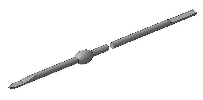 Спица с упорной площадкой