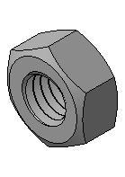 Гайка (М6) нержавеющая сталь